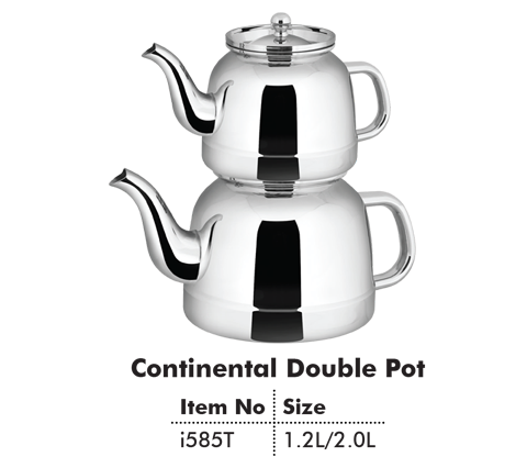 Continental Double Pot